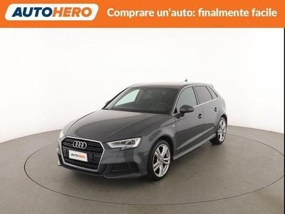 Usata Audi A3 Admired 115 CV (84 kW) 2019 Grigio Berlina
