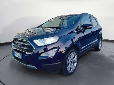 Usata Ford Ecosport Titanium 125 CV (91 kW) 2021 Blu SUV