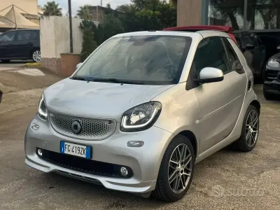 Brugt Smart ForTwo Cabrio Brabus 109 HK (80 kW) 2017 Grå Cabriolet