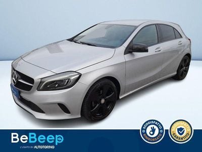 Usata Mercedes A180 109 CV (80 kW) 2016 Argento metallizzato Berlina