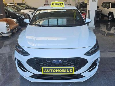 Usata Ford Focus ST-Line X 155 CV (114 kW) 2022 Bianco Berlina