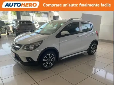 Usata Opel Karl Rocks 73 CV (53 kW) 2019 Bianco Utilitaria