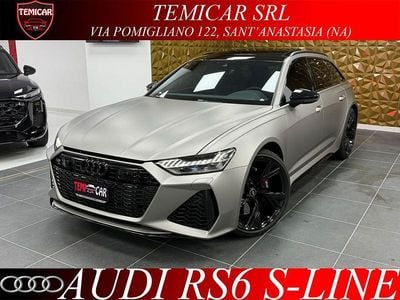 Usata Audi RS6 Ambiente 600 CV (441 kW) 2024 Oro Station wagon