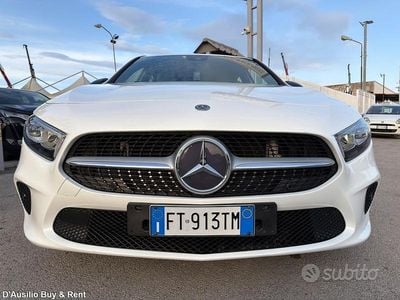 Usata Mercedes A180 116 CV (85 kW) 2019 Bianco Berlina