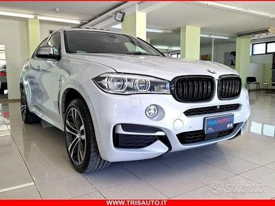 Usata BMW X6 M50 Efficient Dynamics 386 CV (283 kW) 2017 Grigio chiaro SUV