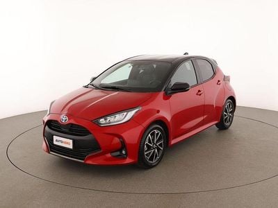 Usata Toyota Yaris Hybrid Style 116 CV (85 kW) 2022 Rosso