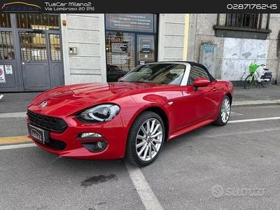 Usata Fiat 124 Spider Lusso 140 CV (102 kW) 2018 Rosso Cabrio