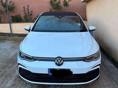 Usata VW Golf VIII R-line 150 CV (110 kW) 2023 Bianco Berlina