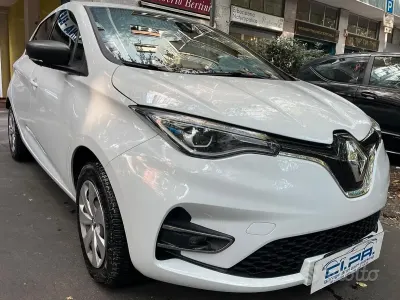Usata Renault Zoe Life 50 kW (69 CV) 2022 Bianco Utilitaria