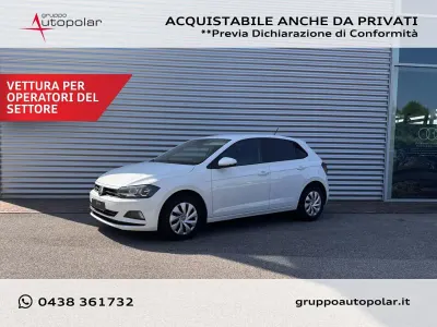 Usata VW Polo Comfortline 80 CV (58 kW) 2018 Nero Utilitaria