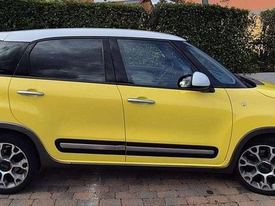 Usata Fiat 500L Trekking 120 CV (88 kW) 2014 Giallo Monovolume