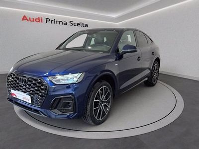 Usata Audi Q5 Sportback S-line plus 204 CV (150 kW) 2022 Blu navarra met SUV