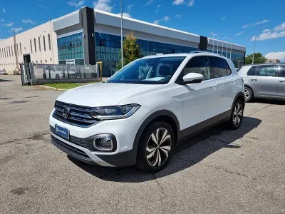 Usata VW T-Cross Advance 110 CV (80 kW) 2023 Bianco SUV