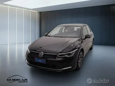 Usata VW Golf VIII Style 150 CV (110 kW) 2021 Nero Berlina