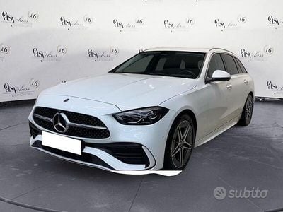 Usata Mercedes C200 Advanced 163 CV (119 kW) 2025 Bianco Station wagon