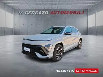 Usata Hyundai Kona N Line 120 CV (88 kW) 2023 Grigio SUV