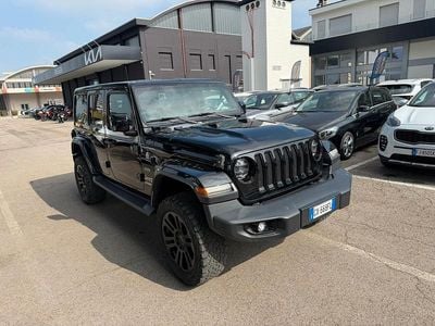 Usata Jeep Wrangler Unlimited Sahara 199 CV (146 kW) 2019 Nero SUV