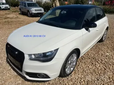 Usata Audi A1 Ambition 90 CV (66 kW) 2013 Bianco Utilitaria