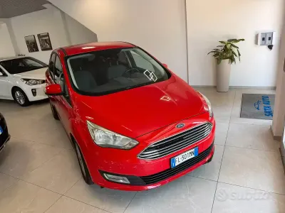 Usata Ford C-MAX Titanium 120 CV (88 kW) 2018 Rosso Monovolume