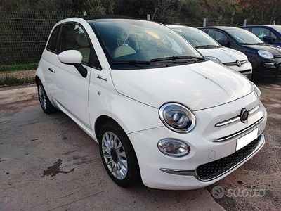 Usata Fiat 500C Dolcevita 69 CV (50 kW) 2022 Bianco Cabrio