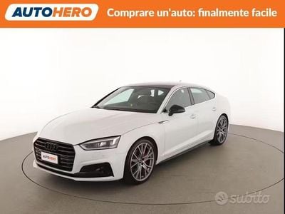 Usata Audi A5 Sport 190 CV (139 kW) 2019 Bianco Coupé