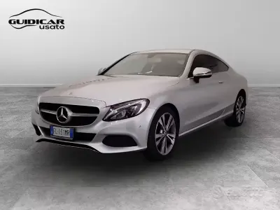 Käytetty Mercedes 220 Premium 170 HP (125 kW) 2017 Hopea Coupe - kaksiovinen