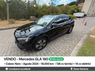 Usata Mercedes GLA180 Advanced Plus 136 CV (100 kW) 2024 Nero SUV