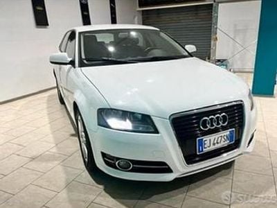 Usata Audi A3 90 CV (66 kW) 2011 Bianco Utilitaria