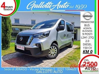 Usata Nissan Primastar Acenta 149 CV (109 kW) 2024 Argento Monovolume