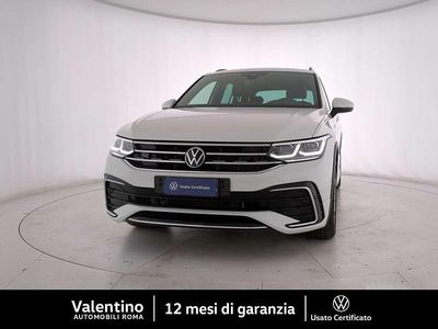 Usata VW Tiguan R-line 150 CV (110 kW) 2023 Bianco SUV
