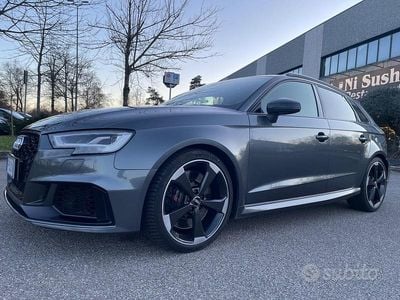 Usata Audi RS3 S-Line 400 CV (294 kW) 2018 Grigio Berlina