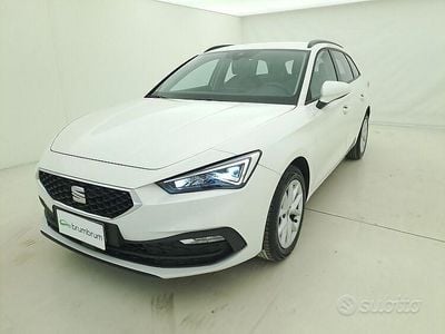 Usata Seat Leon ST Business 90 CV (66 kW) 2023 Bianco Station wagon