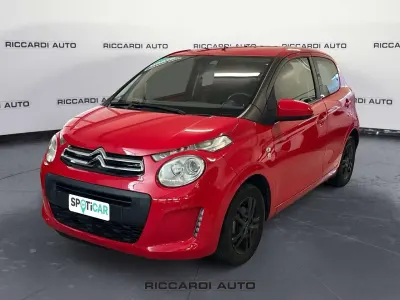 Usata Citroën C1 Feel 72 CV (52 kW) 2018 Rosso Utilitaria