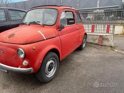 Usata Fiat 500 1970 Rosso Utilitaria