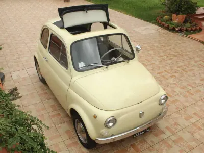 Usata Fiat 500 18 CV (13 kW) 1971 Beige Utilitaria