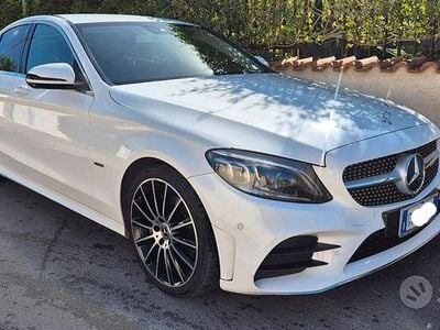 Usata Mercedes C220 194 CV (142 kW) 2020 Bianco Berlina