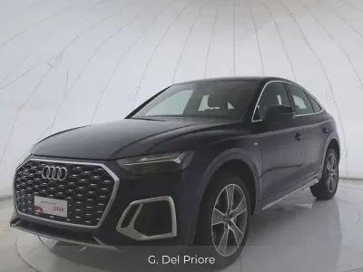 Begagnad Audi Q5 Sportback S-line plus 286 HK (210 kW) 2023 Blå SUV
