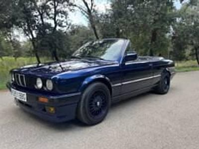 Usata BMW 325 Cabriolet 170 CV (125 kW) 1991 Blu Cabrio