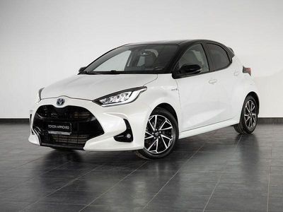 Usata Toyota Yaris Hybrid Style 115 CV (84 kW) 2021 Bianco Berlina