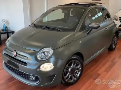 Käytetty Fiat 500S 95 HP (69 kW) 2017 Vihreä Sedan