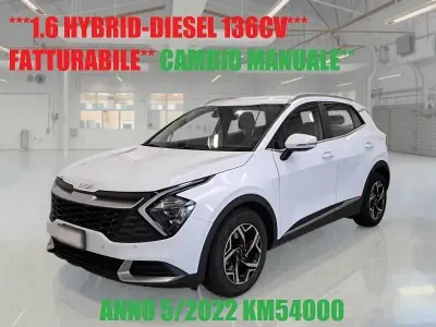 Usata Kia Sportage 135 CV (99 kW) 2022 Bianco SUV