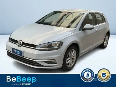 Usata VW Golf VII Business 125 CV (91 kW) 2018 Bluazzurro Berlina
