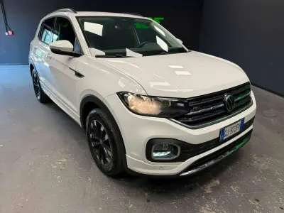 Usata VW T-Cross Style 95 CV (69 kW) 2022 Bianco SUV