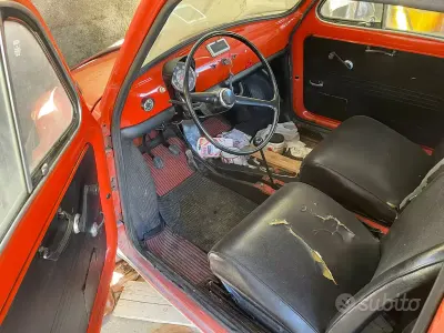 Usata Fiat 500 1970 Rosso Utilitaria