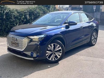 Begagnad Audi Q4 Sportback e-tron Advanced Plus 125 kW (170 HK) 2022 Blå SUV