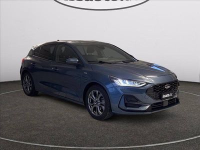 Usata Ford Focus ST-Line X 125 CV (91 kW) 2023 Blu metallizzato Berlina