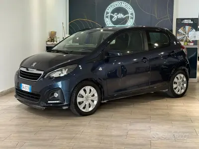 Usata Peugeot 108 Allure 82 CV (60 kW) 2014 Blu Berlina
