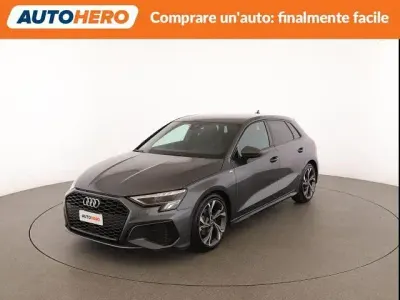 Usata Audi A3 S-Line 150 CV (110 kW) 2021 Grigio Berlina