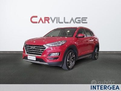 Usata Hyundai Tucson 136 CV (100 kW) 2019 Rosso SUV
