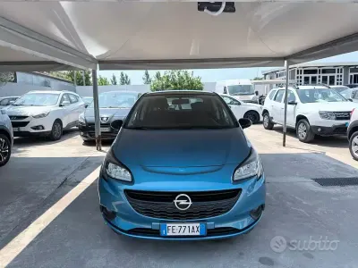 Usata Opel Corsa 90 CV (66 kW) 2016 Bluazzurro Utilitaria